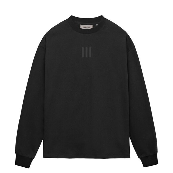ESSENTIALS Three Stripes Long Sleeve T-Shirt - Picture 1 of 2